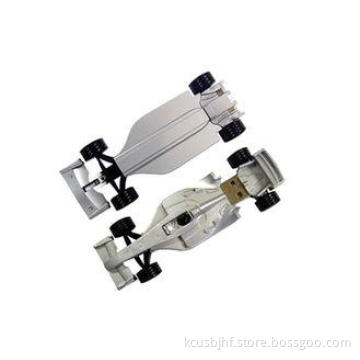 F1 Racing Car Unique USB Flash Drives , Plastic Vehicle USB